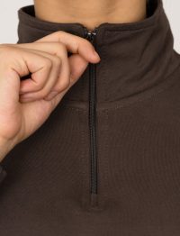 بلوز زنانه نیم زیپ محنا - تصویر 2