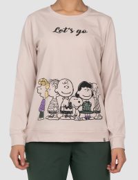 بلوز زنانه چاپدار اسنوپی و دوستان