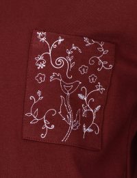 بلوز زنانه گلدوزی راینا - تصویر 2