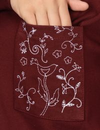 بلوز زنانه گلدوزی راینا - تصویر 4