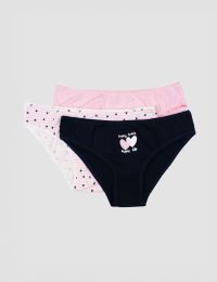 پک 3 تایی شورت زنانه قلبی - تصویر 3