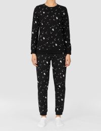 شلوار زنانه چاپدار ستاره و گوزن - تصویر 5