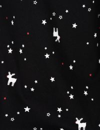 بلوز زنانه چاپدار ستاره و گوزن - تصویر 3