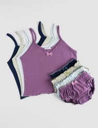 تاپ و شورت زنانه پنبه نور - تصویر 2