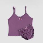 تاپ و شورت زنانه پنبه نور