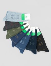 جوراب مردانه ساقدار چهار برگ - تصویر 2