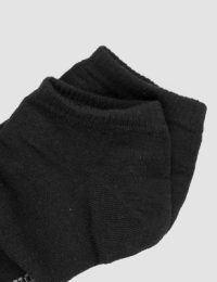 جوراب مردانه مچی ساده مشکی - تصویر 2