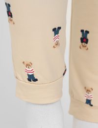 شلوار زنانه چاپدار تدی و قلب - تصویر 3