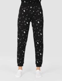 شلوار زنانه چاپدار ستاره و گوزن