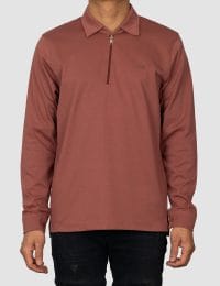 پولوشرت مردانه نیم زیپ شروین