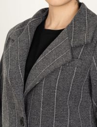 کت زنانه راه راه مینا - تصویر 2