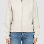 بامبر جکت زنانه چاپدار فریبا