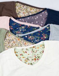 تیشرت زنانه یقه هفت آتنا - تصویر 2