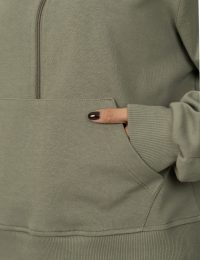 بلوز زنانه نیم زیپ نیوشا - تصویر 4