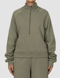 بلوز زنانه نیم زیپ نیوشا