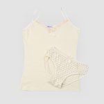 تاپ و شورت زنانه چاپدار مونس