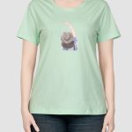 تیشرت زنانه چاپدار گلناز