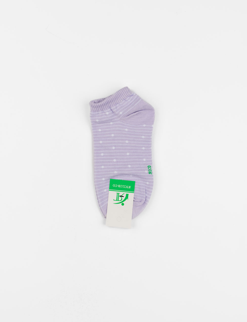 جوراب-زنانه-مچی-راه-راه-خال-خالی (6) جوراب زنانه مچی راه راه خال خالی - تصویر 1