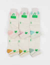 جوراب زنانه مچی طرح برگ - تصویر 2