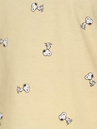 تیشرت زنانه چاپدار اسنوپی خوشحال - تصویر 2