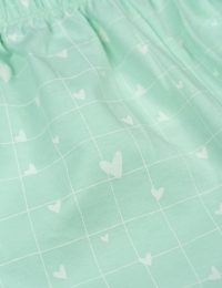 شورتک زنانه چاپدار قلب - تصویر 3