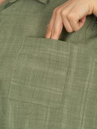 شومیز زنانه تمام دکمه سارا - تصویر 2