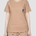 تیشرت زنانه چاپدار تدی زیرک