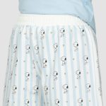 شورتک زنانه چاپدار اسنوپی خوابالو