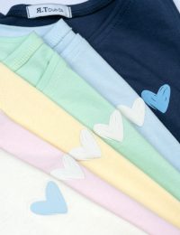 تاپ زنانه چاپدار قلب - تصویر 6