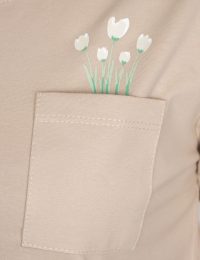 تیشرت زنانه چاپدار آلاله - تصویر 2