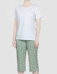 تیشرت زنانه چاپدار قارچ کوچولو - تصویر 2