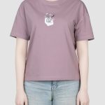 تیشرت زنانه چاپدار گلنور