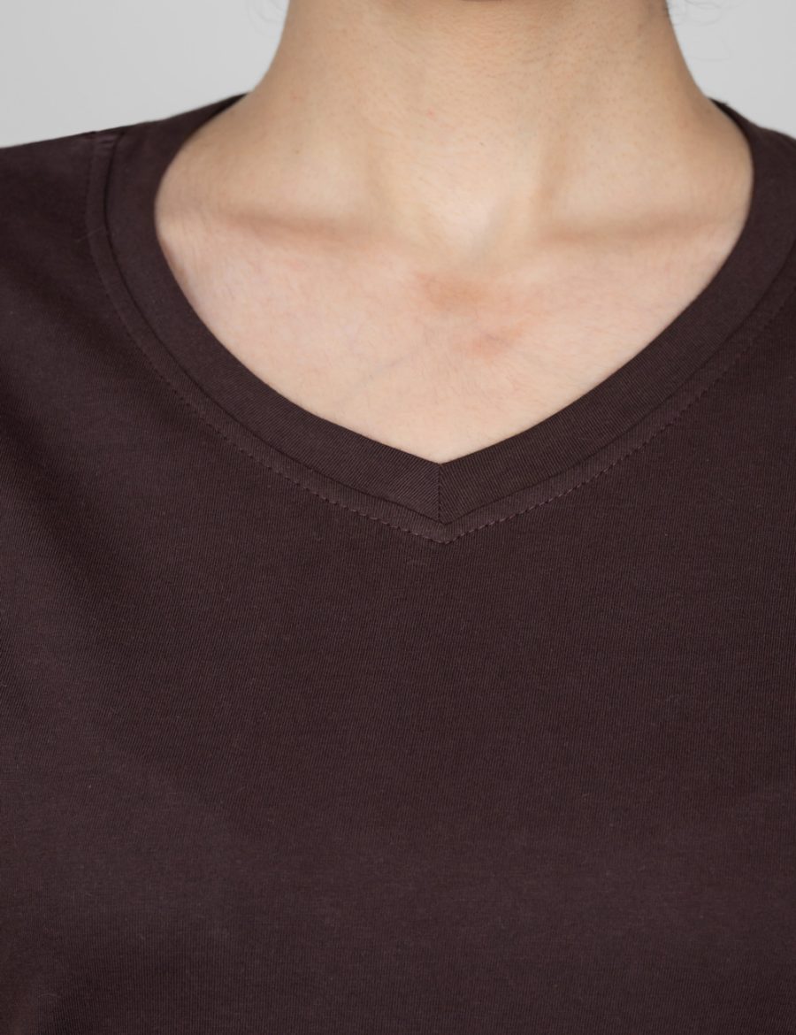 تیشرت زنانه یقه هفت تهمینه — تصویر ۲