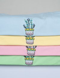 تاپ زنانه گلدوزی گلبرگ - تصویر 2