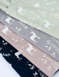 تیشرت زنانه تمام چاپ گوزن - تصویر 2