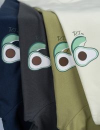 تیشرت زنانه چاپدار آووکادو - تصویر 2