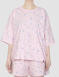 شورتک زنانه چاپدار قایق - تصویر 3