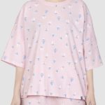 تیشرت زنانه چاپدار قایق