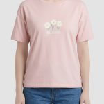 تیشرت زنانه چاپدار گلرو