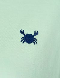 تیشرت زنانه گلدوزی خرچنگ - تصویر 3