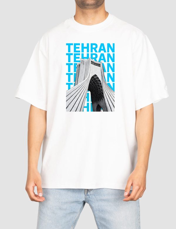 تیشرت چاپی تهران آبی